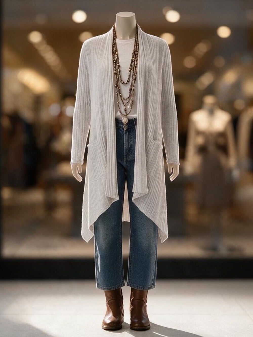 Light Weight Waterfall Duster
